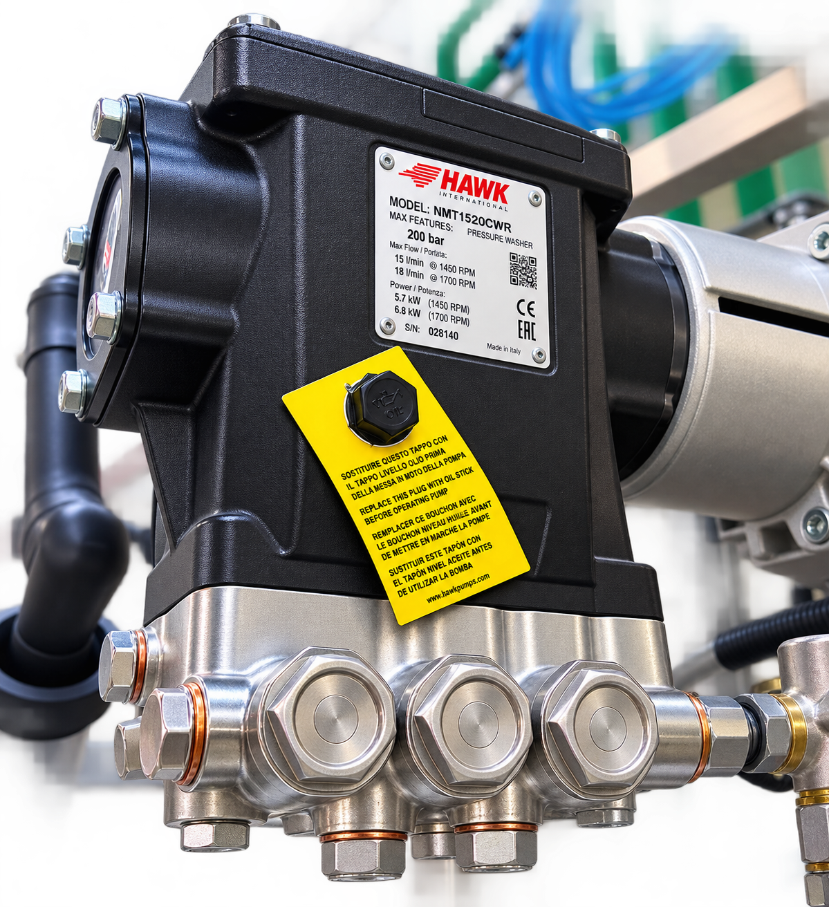 Основно изображение: Помпа HAWK NMT 1520 CWR